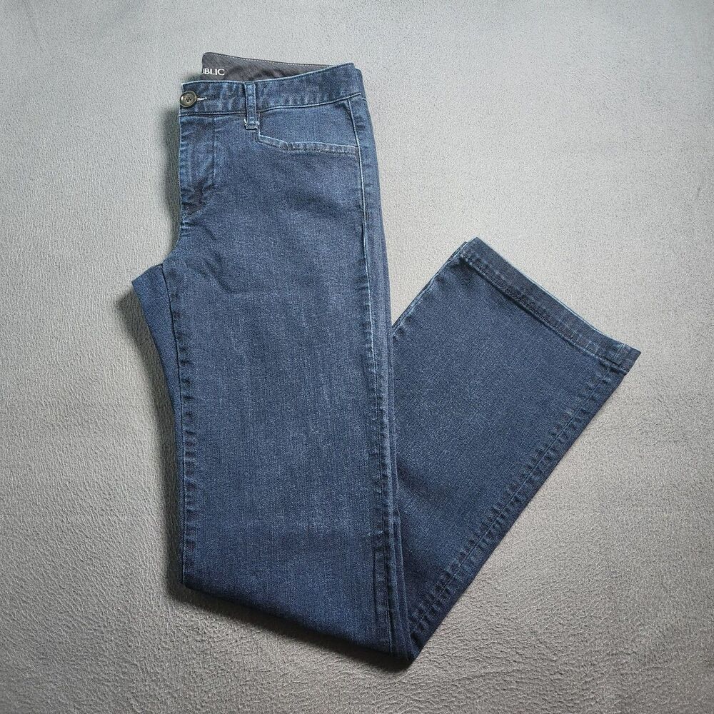 Banana Republic Women 27 Dark Wash Low Rise Bootcut Trousers